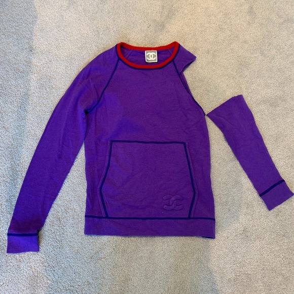 Vintage Chanel Sport 08P Sweater - Picture 1 of 10